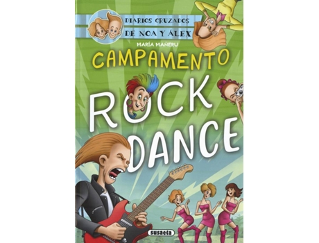 Livro Campamento Rock Dance de María Mañeru Cámara (Espanhol)