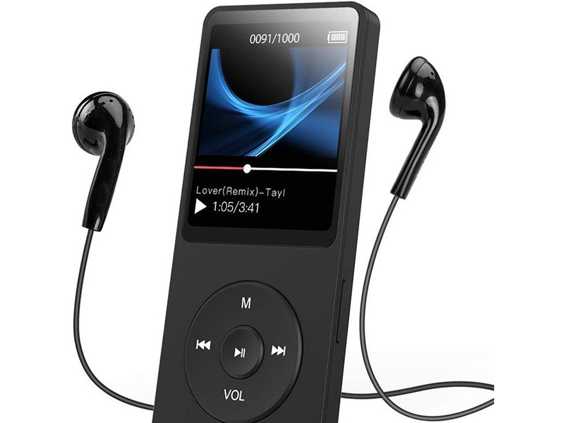 Reprodutor Mp4 Portátil, Reprodutor De Música Mp3, Reprodutor De Vídeo, Visor De Fotos, Compatível Com Cartões Tf E Pa.
