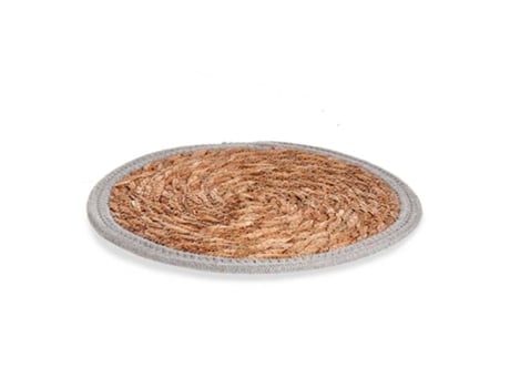 Tapete SAN IGNACIO Borda Natural Coleção Fibra Cinzento (30x30)