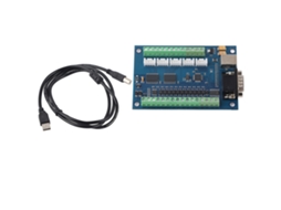 Placa De Controlador De Movimento 5 Eixos 100khz Para Cnc Gravura 12-24v