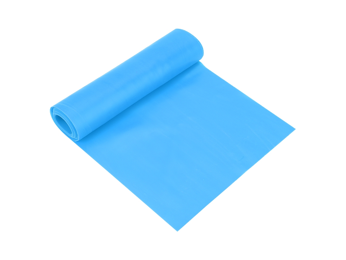 BANDA DE RESISTÊNCIA BUSINESS elástica de yoga, 2m, cinto para exercícios musculares, azul claro (S/MARCA)