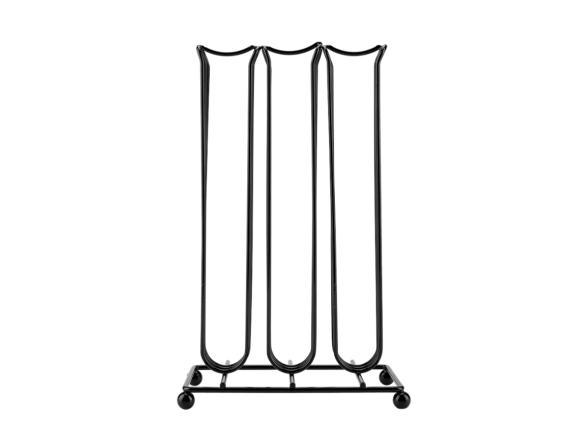 Suporte Para Cápsulas De Café Em Ferro Cromado Preto, Com Capacidade 42 Para Máquina De Café Com Design Reutilizável E Fácil Limpeza