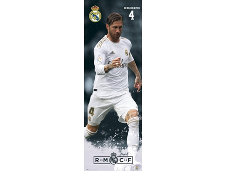 Poster REAL MADRID Porta 2019/2020 Sergio Ramos