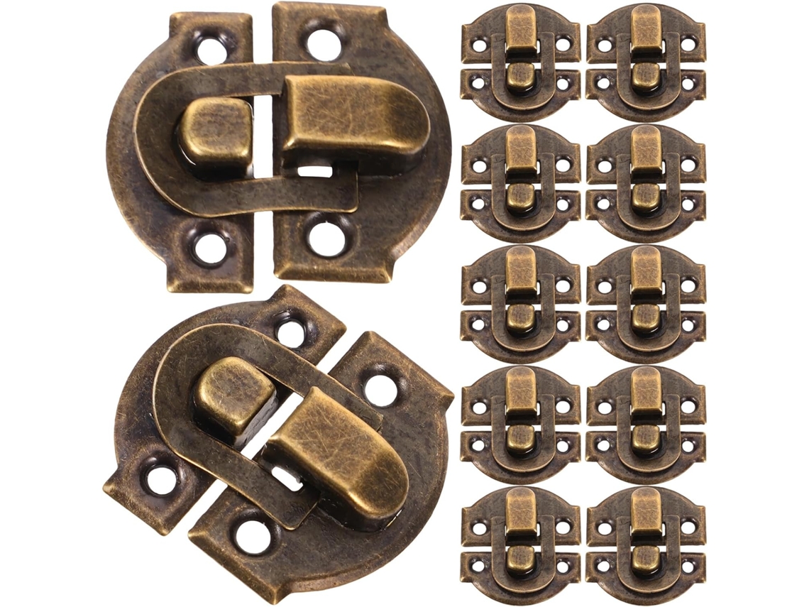 Conjunto De 30 Peças Feito Caixa Antigo Em Ferro Estilo Vintage