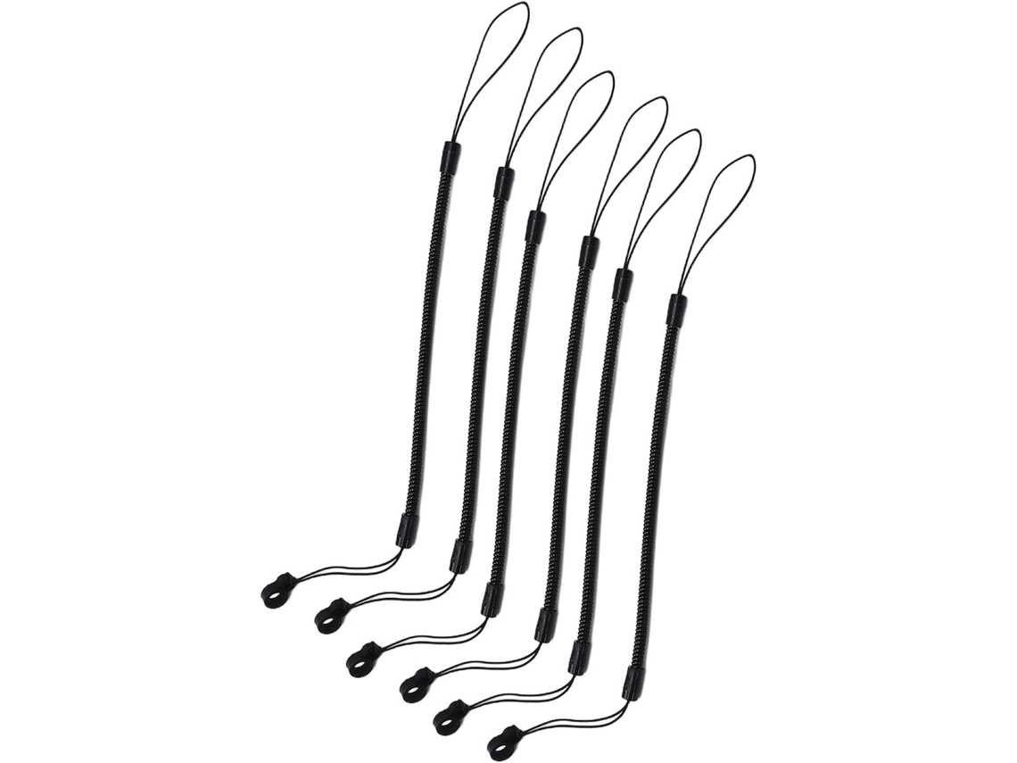 6-teiliges Elastisches Stift-lanyard, Einziehbares Federband,
