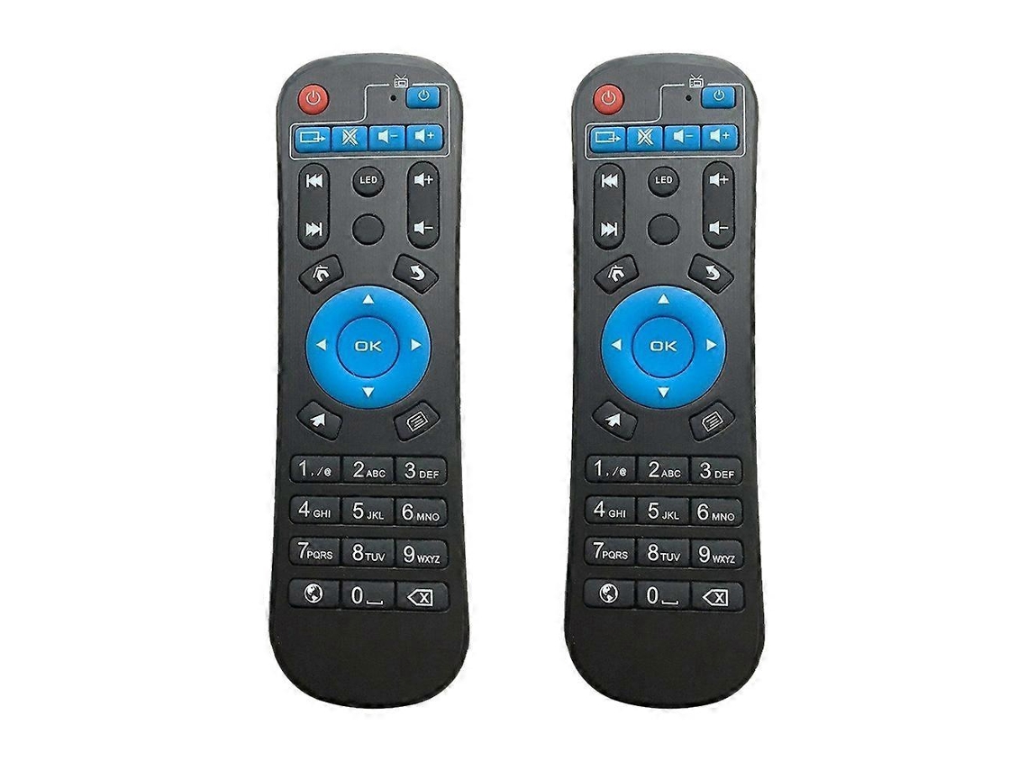 2 Controles Remotos De Substituição Para Mxq-4k Mxq H96 Pro T9 X96 Smart Tv Box