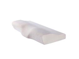 Lurelia Travesseiro Cervical, Espuma Viscoelástica, Ergonómico, Ortopédico, Gel Refrescante, Branco