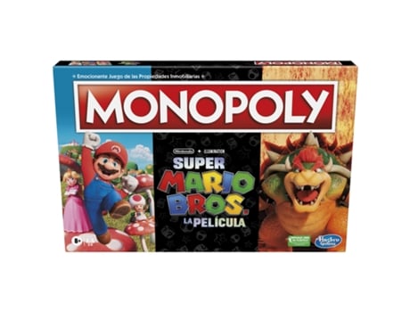 Jogo de Tabuleiro MONOPOLY The Super Mario Bros. Movie (Idade Mínima Recomendada: 8 anos - Versão em Espanhol)