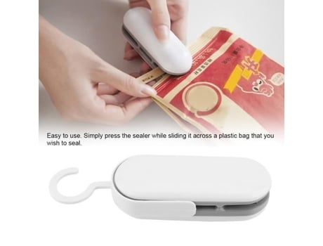 ART-Lv.lifeMini selador térmico portátil para saco plástico, armazenamento hermético de alimentos (cinza) GOL LV.LIFE