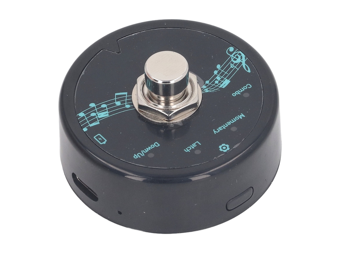 Controlador de Pé Midi Usb Sem Fio Bt 5.1