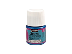 Tinta Acrílica PÉBÉO (Opaca - Perolada Azul Turquesa 45 ml)