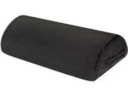 Apoio Pés Escritório Sob A Mesa Espuma Viscoelástica Altura Ajustável Multicolorido (preto)