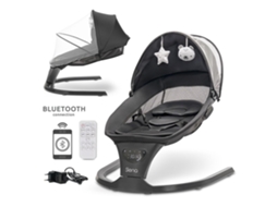 Balanço E Cadeira De Balanço Elétrica Para Bebês Lorelli Siena Graphite