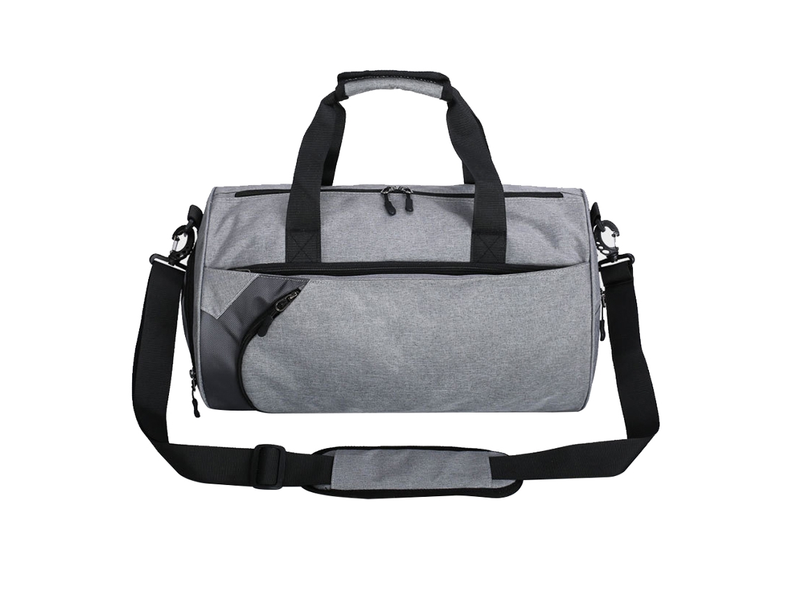 Bolsa De Ginástica Esportiva Com Compartimento Para Sapatos E Bolso Molhado Bolsa De Ginástica Para Noite Para Homens E Mulheres Cinza Escuro ZMDECQNA