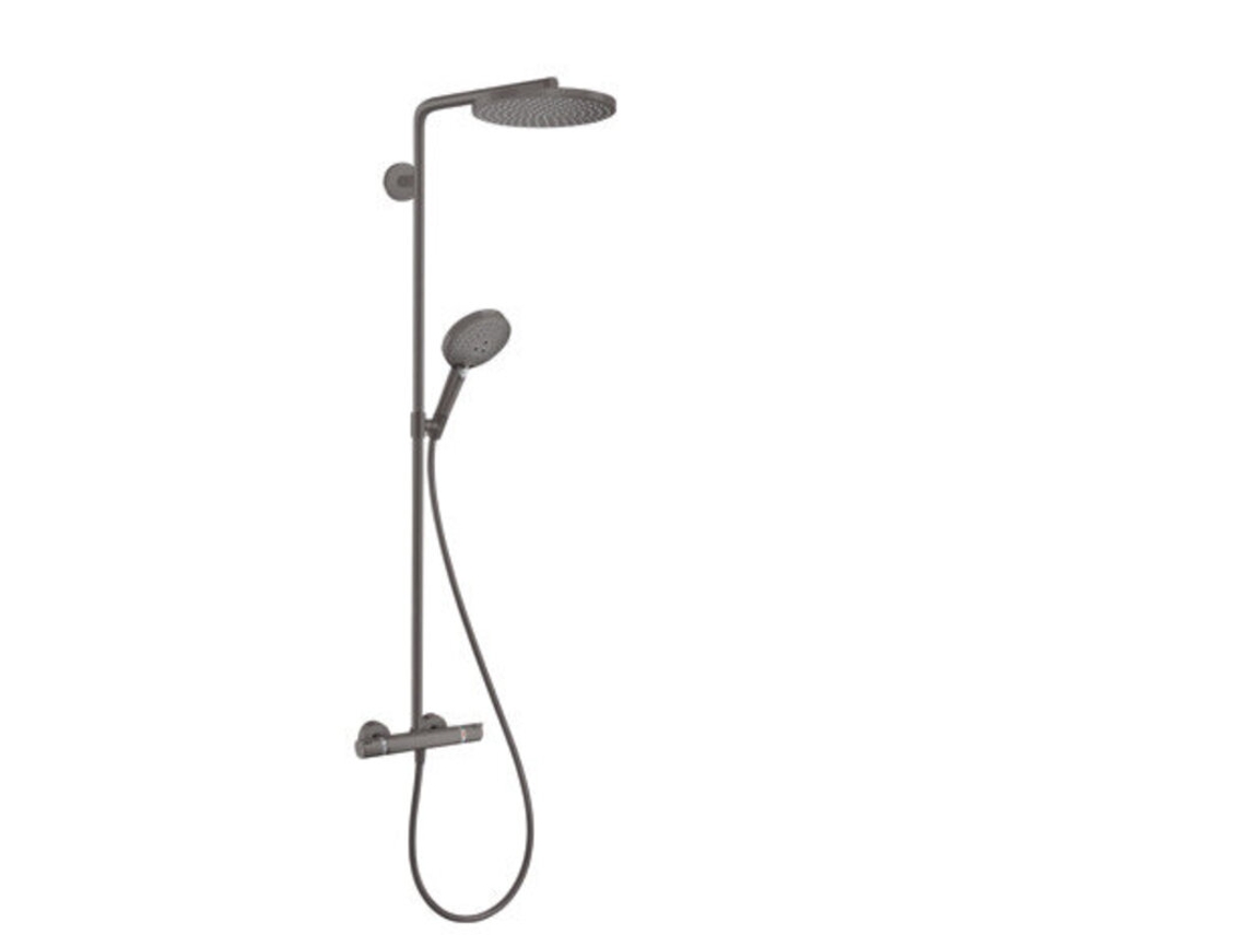 HANSGROHE Raindance Select S 240 1Jet P Duche de Chuva com Termóstato 27633 Cor: Preto Escovado
