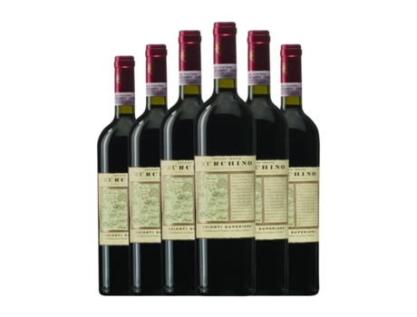 Vinho BURCHINO Burchino. Superiore Chianti (0.75 L - 6 Unidades)