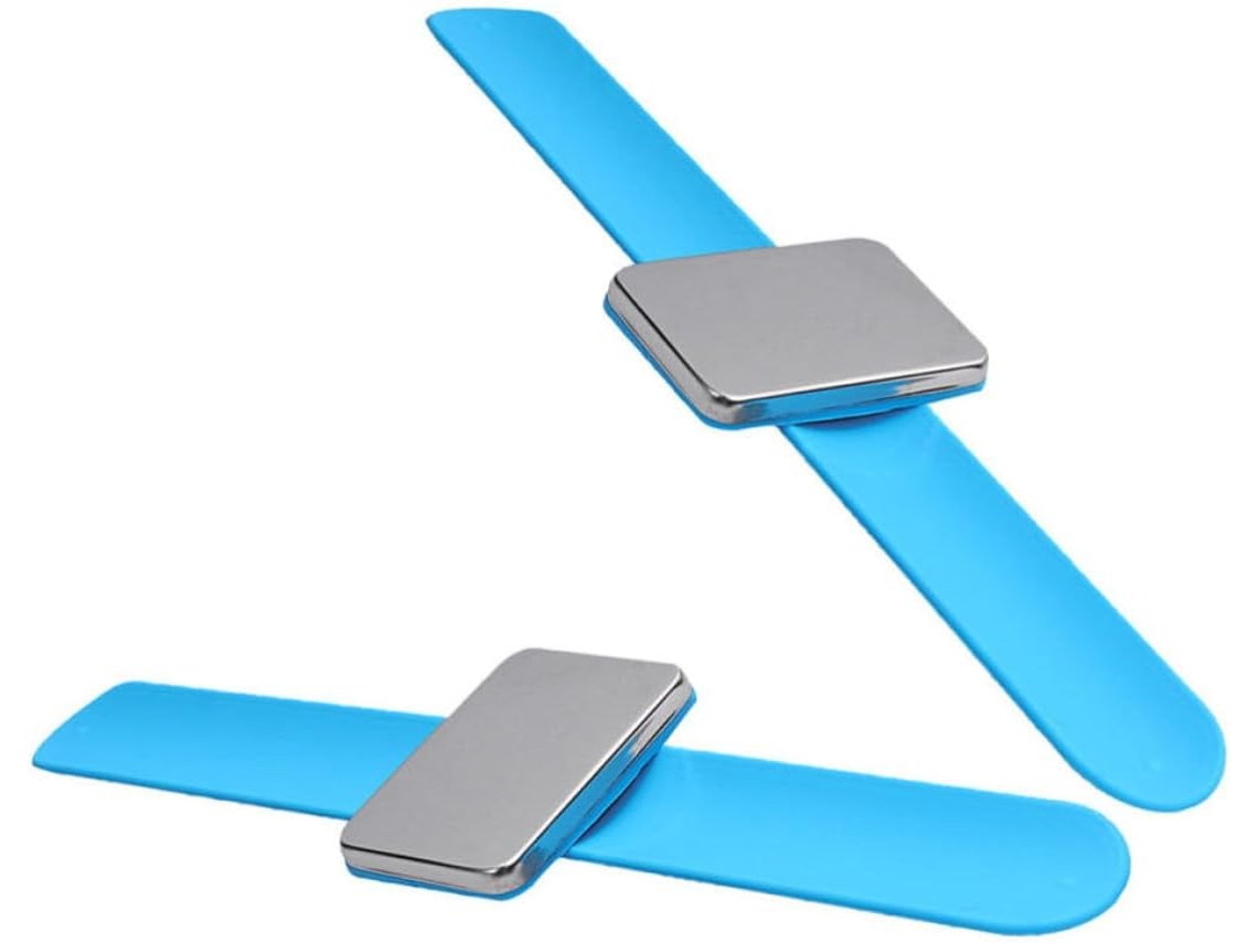 Conjunto de 2 pentes de silicone para cabelo, ideais para salões de cabeleireiro profissionais.