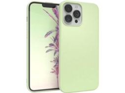 Capa Protetora Proteção Câmera para iPhone 13 Pro Max HONGWE. Silicone Textura Macia Bege