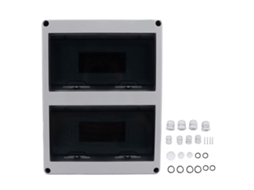 Caixa de Distribuição 24 Vias Ip65 À Prova D'água com Tampa Transparente para Mcb S/MARCA