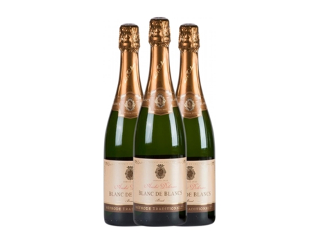 Espumante ANDRÉ DELORME Blanc de Blancs Chardonnay Brut Bourgogne (0.75 L - 3 Unidades)