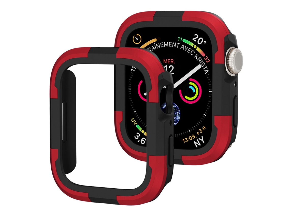 Apple Watch Ultra 49mm Armor Frame Watch Case (Vermelho)
