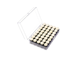 40 Esponjas para Pintura com Caixa de Armazenamento, Kit de Pintura para Cartões e Artesanato