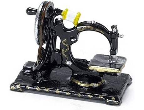 Miniatura  Old Fashion Sewing Machine (Idade Mínima: 4 Anos - 1.6x1.2x0.3 cm)