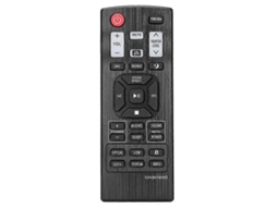 Controle remoto ABS Cov30748163 para barra de som LG LAS355B/LAC450B/LAS350B preto de substituição Vayotoy