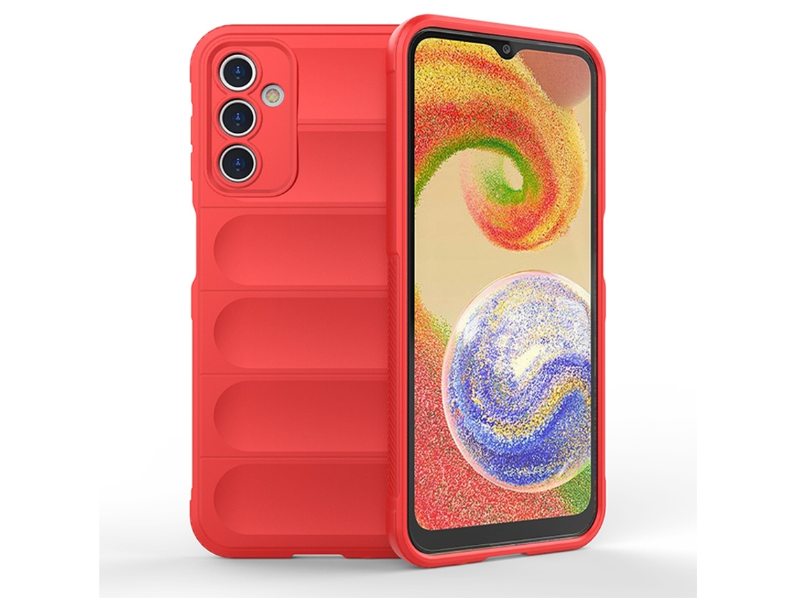Capa Para Samsung Galaxy A57 Protetor Lente Anti-choque 360 Vermelho Czhhmart