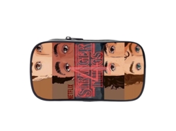 Estojo para Lápis Stranger Things Temporada 4, Bolsa para Escrita, 4 BRILVIBERA
