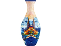 Vaso De Quebra-cabeça 3d, Decoração Para Casa, Construção De Quebra-cabeça Curvo |