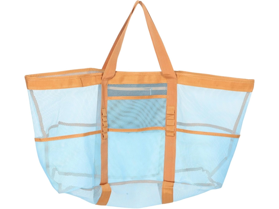 Bolsa De Praia/mala De Viagem Grande Com Zíper, Resistente À Areia E À Água, Ideal Para