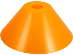 Abajur Moderno e Elegante em Acrílico Laranja, com Soquete E27, para Luminárias de Chão Ou de Teto. SFUSHOS