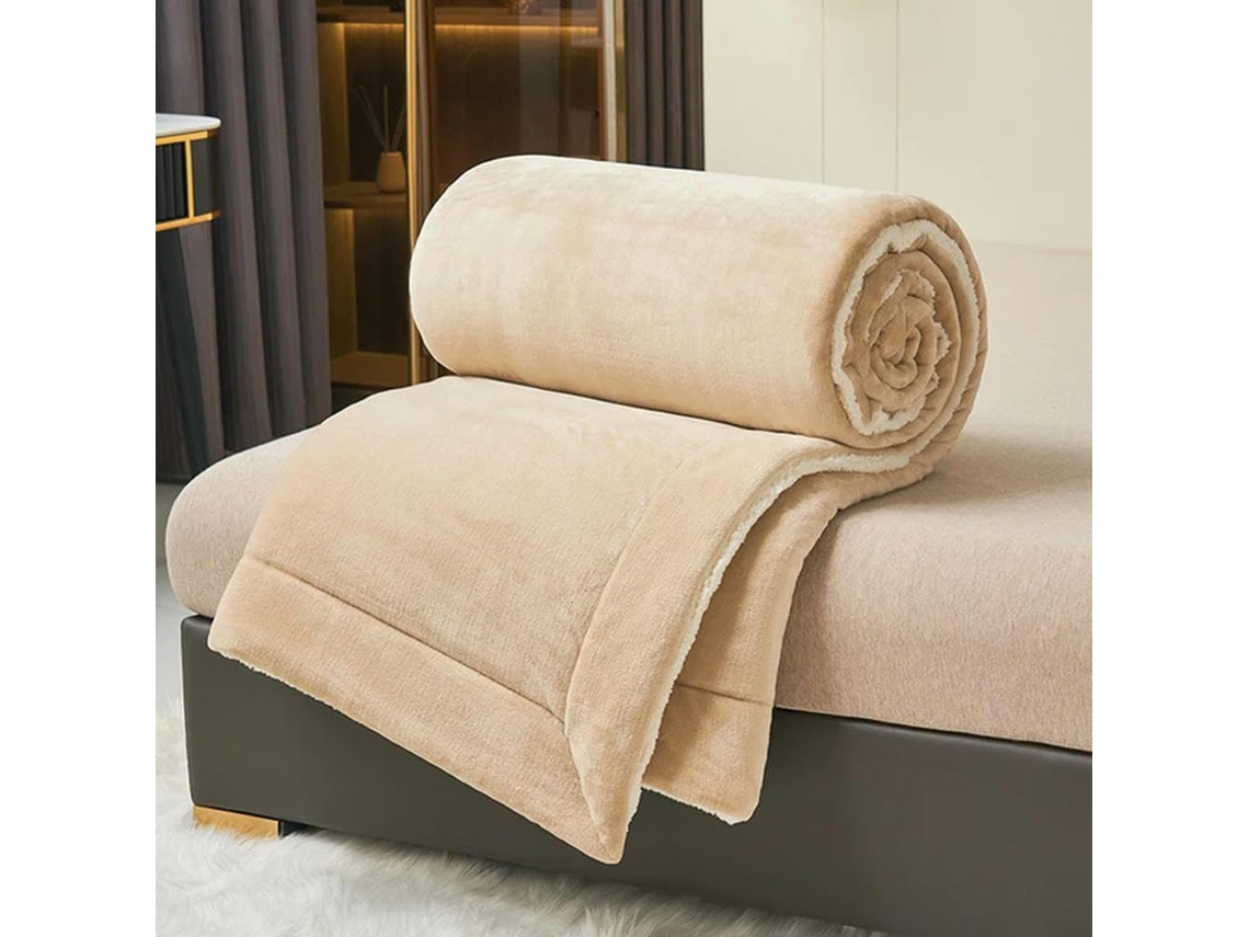 Manta de Flanela Coral Macia e Quente Ideal para o Quarto Sofá cama Outras Ocasiões Edredom Macio Confortável