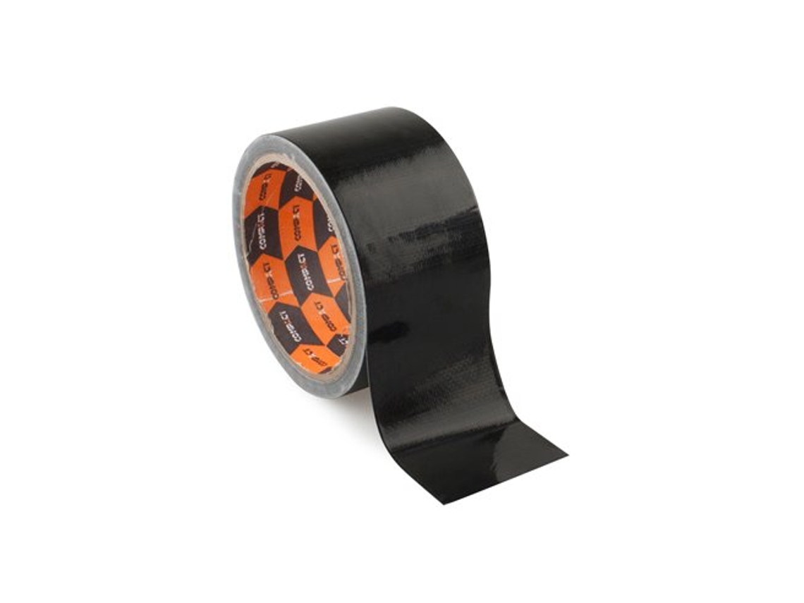 Fita Adesiva Preta Compacta 50Mm X 10M
