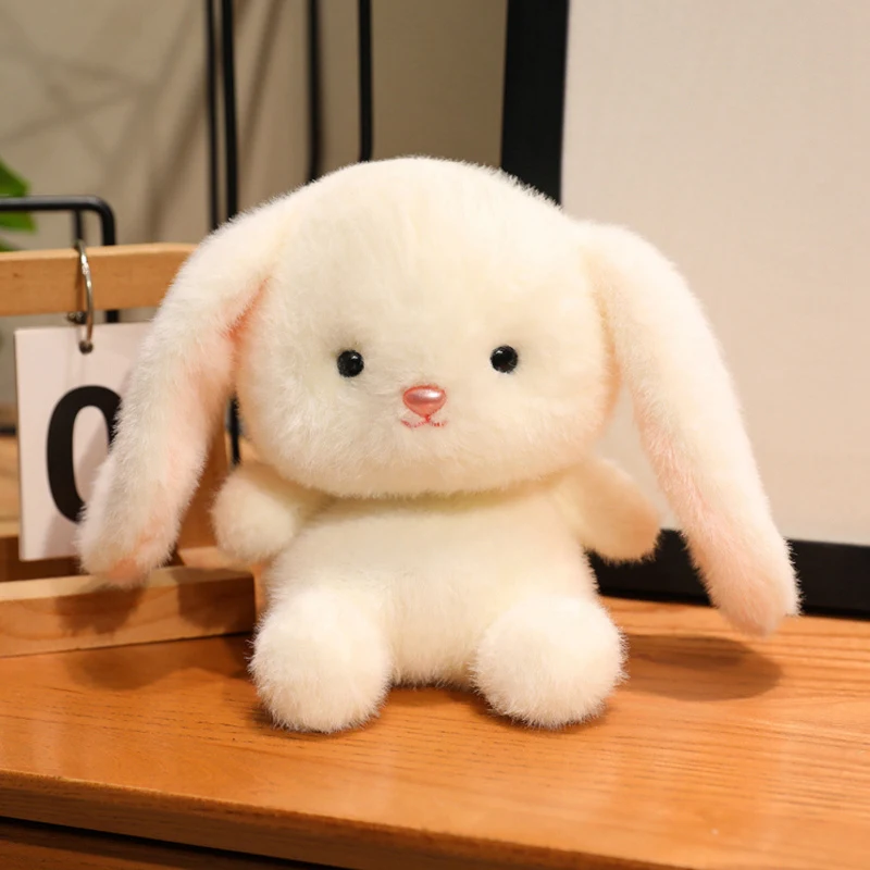 Brinquedo de Pelúcia Fofo, Realista, Estilo Anime MDUG (coelho de 17 Cm)