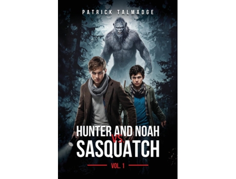Livro Hunter and Noah vs. Sasquatch Vol. 1 de Patrick Talmadge (Inglês)