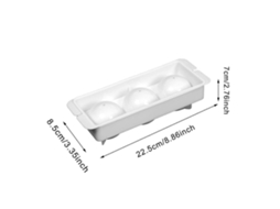 Forma de Gelo para Cubos de Gelo, Máquina de Gelo, Gelo em Palito com Design Multicelular. TAISHENGDA