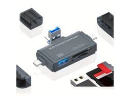 Leitor De Cartão Sd, Adaptador Usb 3.0 Otg Portátil 7 Em 1. Tadvyyvayotoy