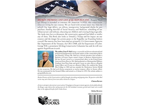 Livro Broken Promises and Lies of the Republicans de Charlotte G Tucker (Inglês)