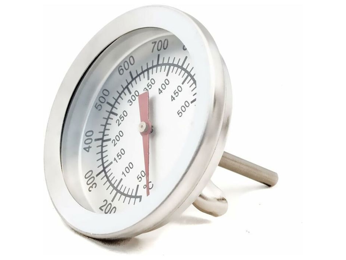 Termômetro Analógico Resistente Ao Calor Para Grelhas, Fornos E Defumadores. 10°c 500°c Aquaforge