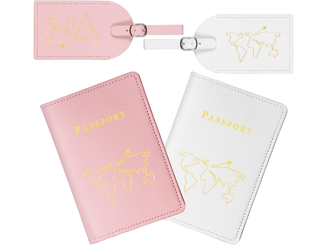 Etiqueta de Bagagem e Porta passaporte BRILVIBERA