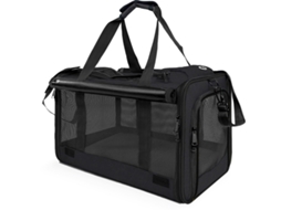 Mochila de transporte para gatos 37x25x34cm, rosa AQUAFORGE