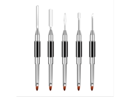 Conjunto De 5 Canetas Para Unhas Com Pontas Duplas*