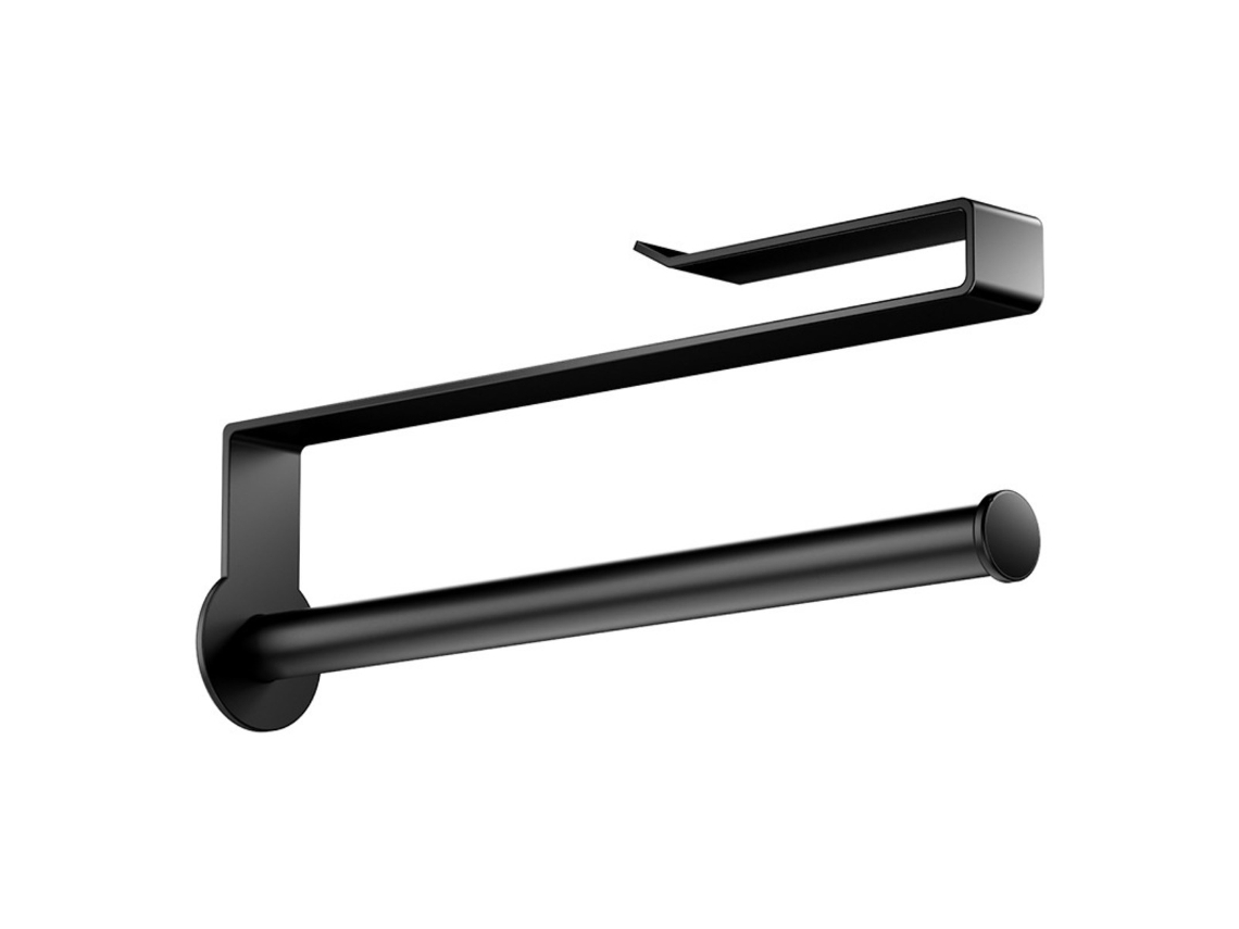 Suporte Para Papel Toalha Em Alumínio Espacial/suporte Filme Plástico/pano De Prato, Suporte Para Rolo De Cozinha Sem Furos