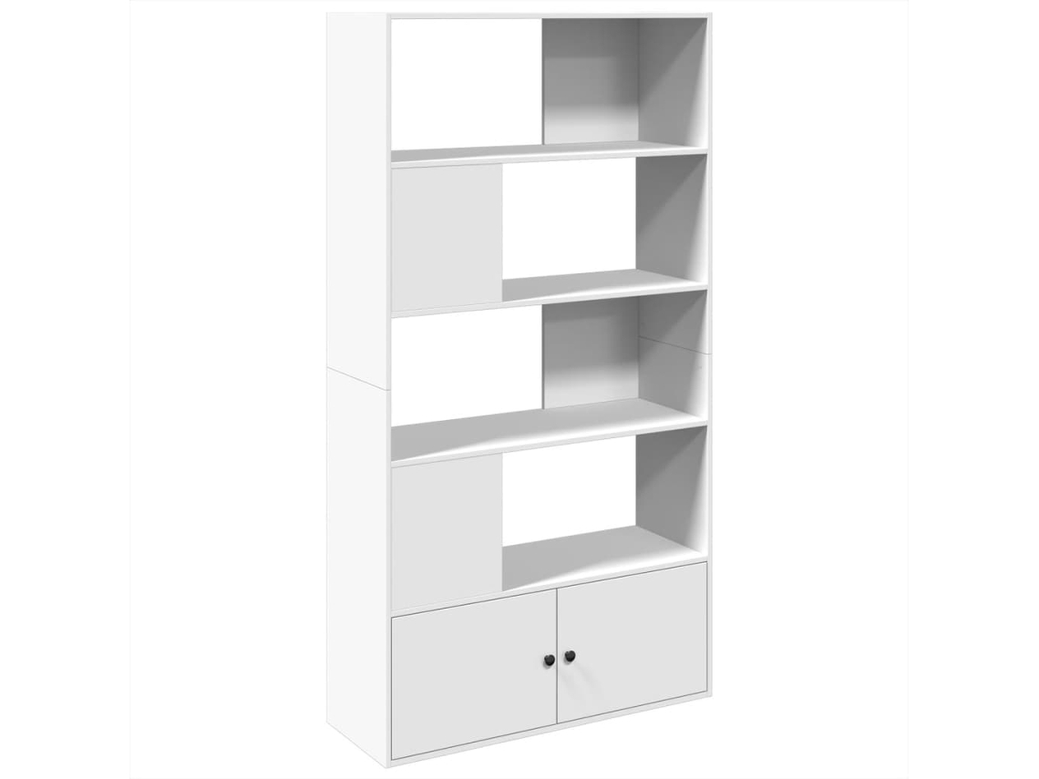 Bookcase, Bookcases Vidaxl Branco Madeira Processada (n/a)