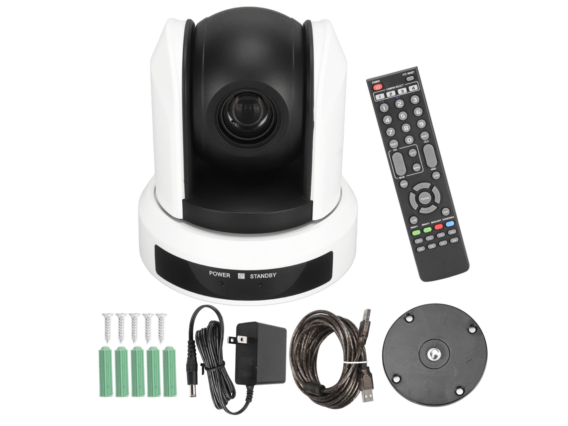 Ptz Conference Camera 10X Optical Zoom Usb Hd 1080P 207Mp Video Conference Camera System For Business Meeting 100‑240V Us Plug ZMDECQNA