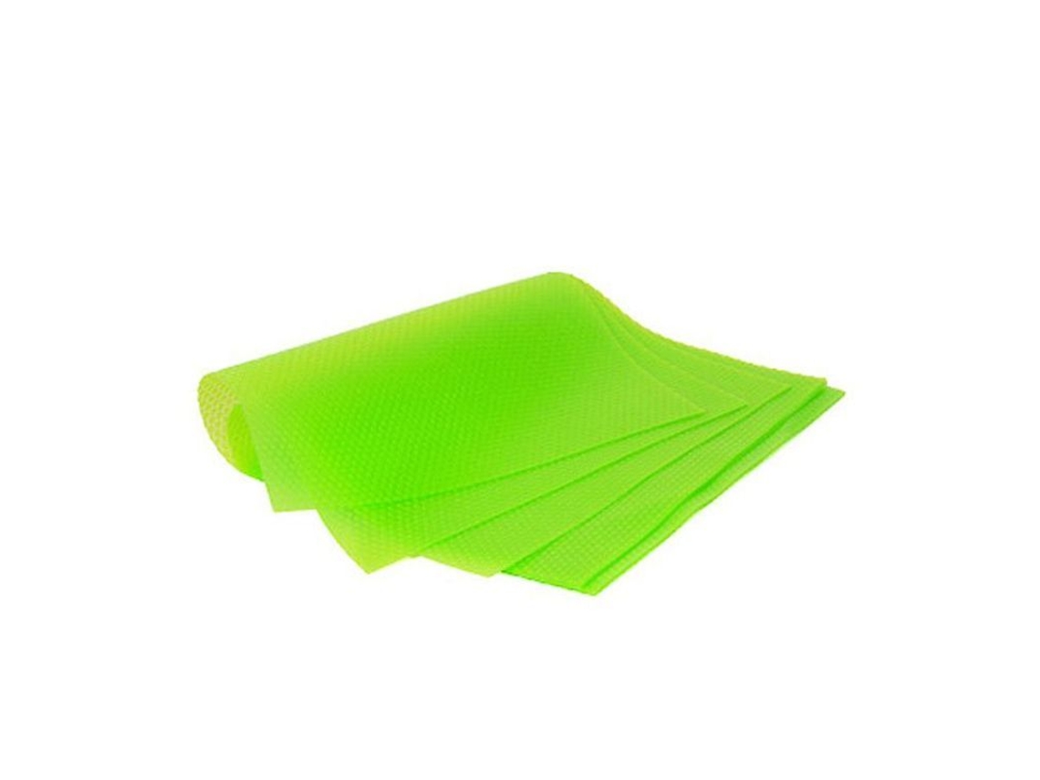 Tapete Antiderrapante de Eva, para Gavetas, Refrigerador, Prateleiras, 4 peças, Verdes
