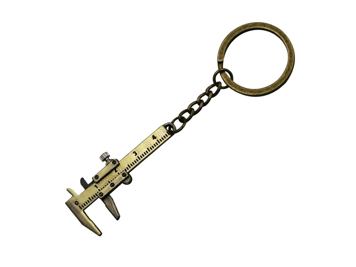 Paquímetro Vernier De Metal Pequeno 0 A 40 Mm, Medidor Medição