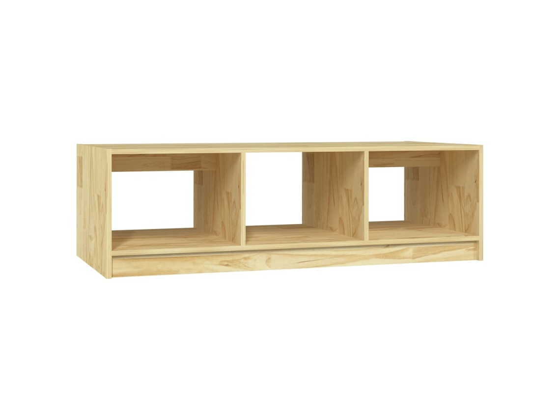 Mesa de Centro 110x50x34 Cm Madeira de Pinho Maciça MAISON EXCLUSIVE